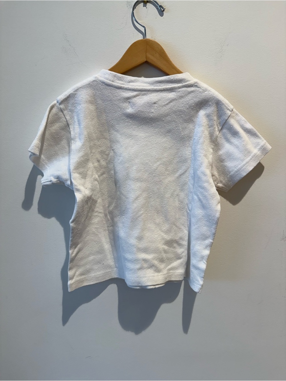 ERL 'Be Nice to Me' Cropped Tee size Small (approx) - Picture 7 of 7